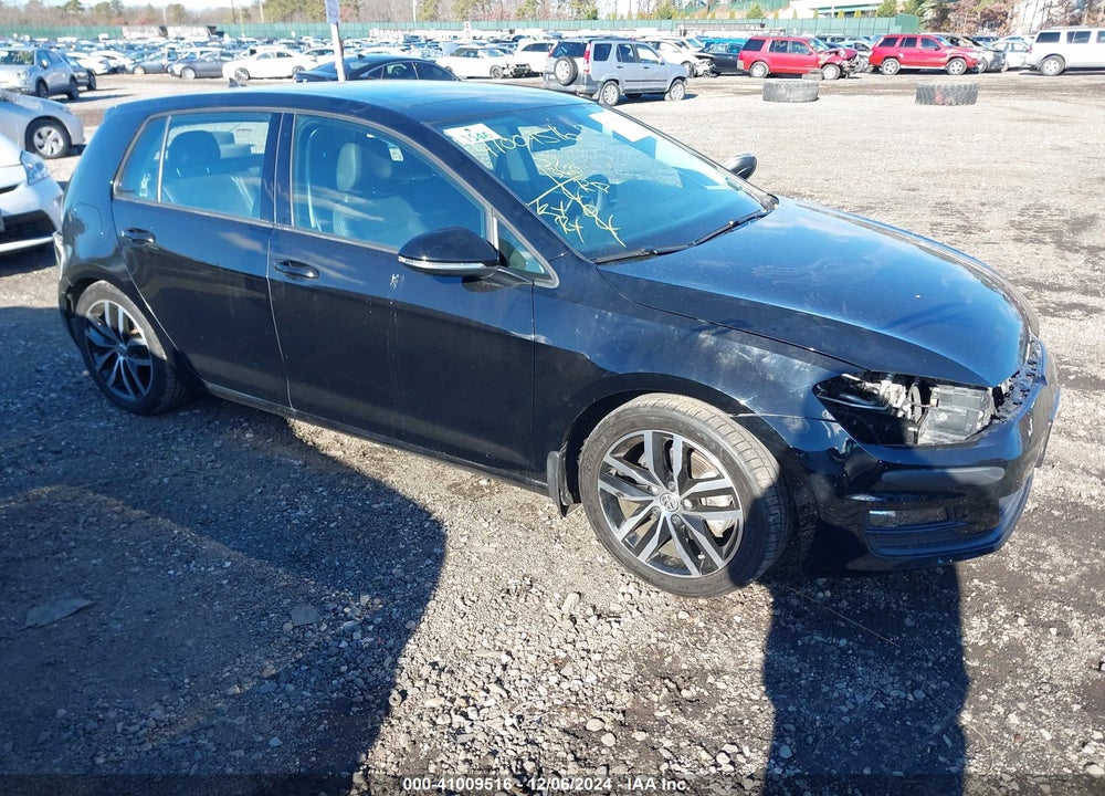 2015 VOLKSWAGEN GOLF TSI SE 4-DOOR VIN: 3VW217AUXFM038306
