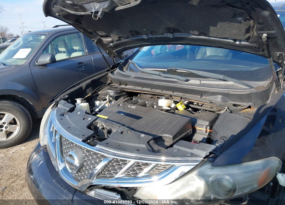 2011 NISSAN MURANO SL VIN: JN8AZ1MW2BW172677