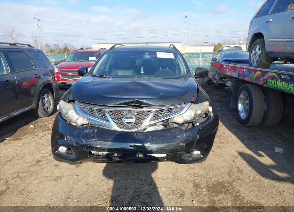 2011 NISSAN MURANO SL VIN: JN8AZ1MW2BW172677