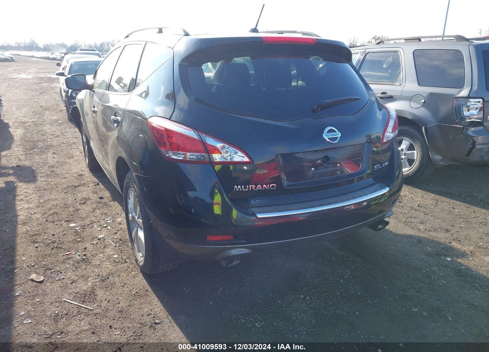2011 NISSAN MURANO SL VIN: JN8AZ1MW2BW172677