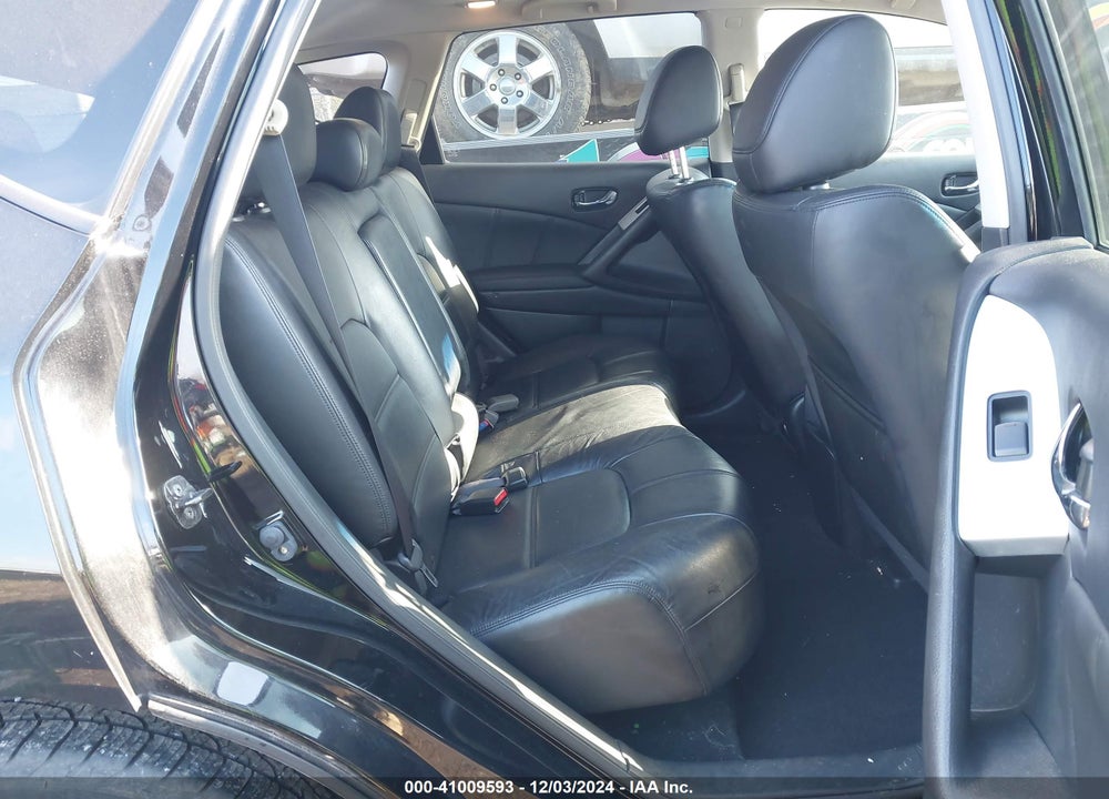 2011 NISSAN MURANO SL VIN: JN8AZ1MW2BW172677