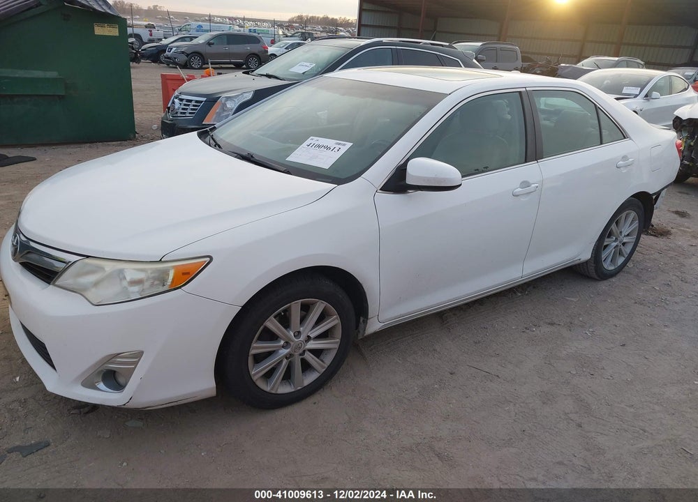 2012 TOYOTA CAMRY XLE V6 VIN: 4T1BK1FK1CU506849