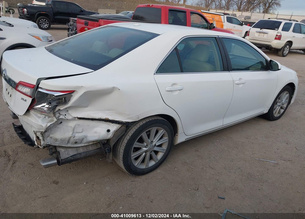 2012 TOYOTA CAMRY XLE V6 VIN: 4T1BK1FK1CU506849