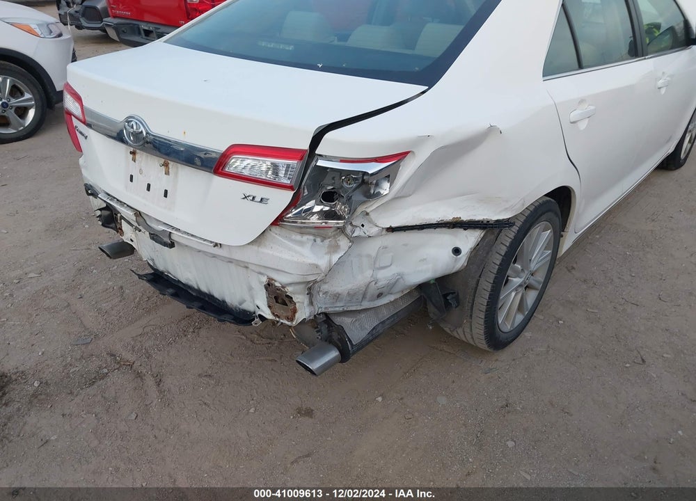 2012 TOYOTA CAMRY XLE V6 VIN: 4T1BK1FK1CU506849