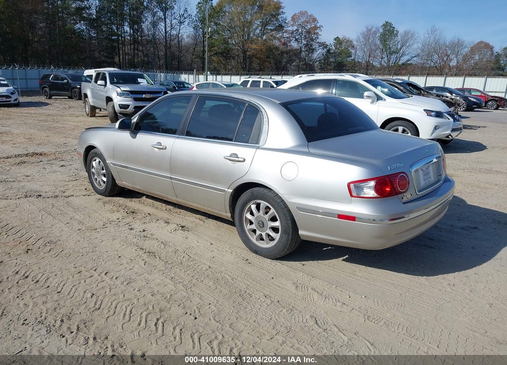 2005 KIA AMANTI VIN: KNALD124455066274