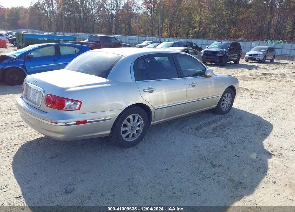 2005 KIA AMANTI VIN: KNALD124455066274