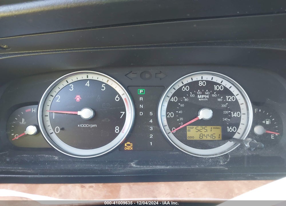 2005 KIA AMANTI VIN: KNALD124455066274