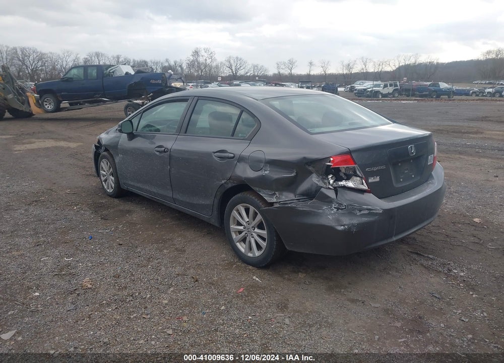 2012 HONDA CIVIC EX VIN: 19XFB2F83CE351977