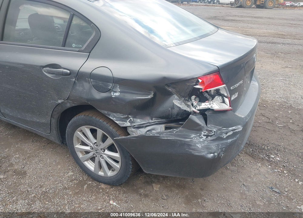 2012 HONDA CIVIC EX VIN: 19XFB2F83CE351977