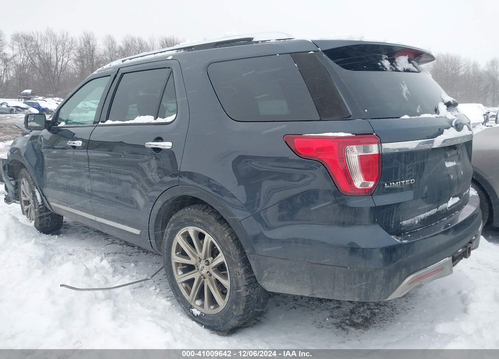 2017 FORD EXPLORER LIMITED VIN: 1FM5K8F83HGD75570