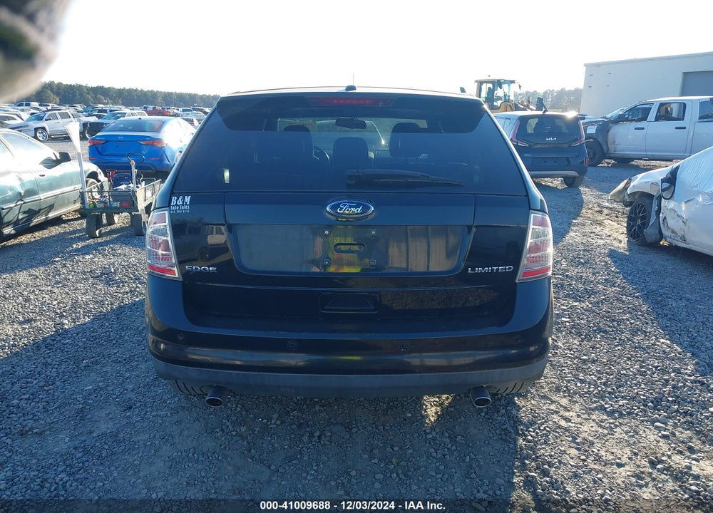 2008 FORD EDGE LIMITED VIN: 2FMDK39CX8BA62182