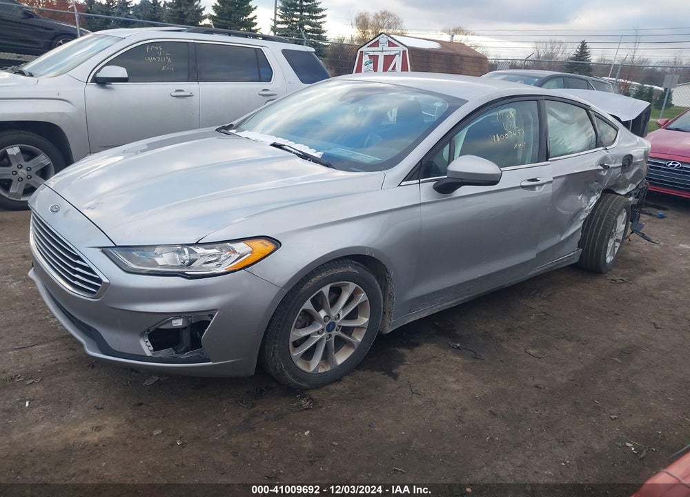 2020 FORD FUSION VIN: 3FA6P0HD7LR109949