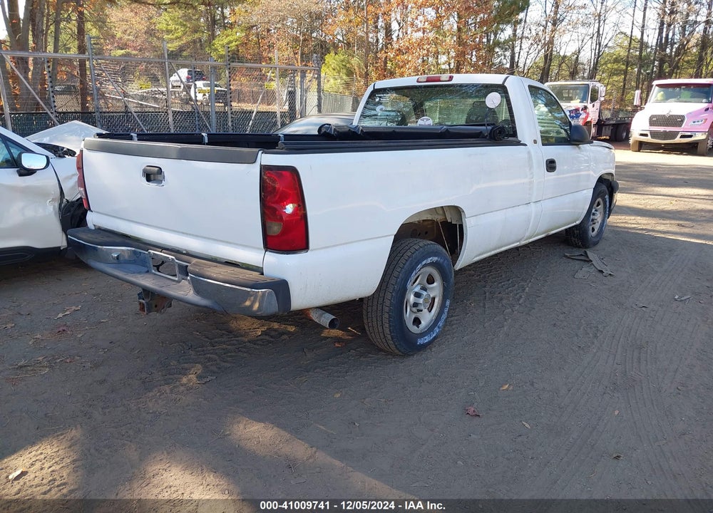 2004 CHEVROLET SILVERADO 1500 WORK TRUCK VIN: 1GCEC14X74Z228833