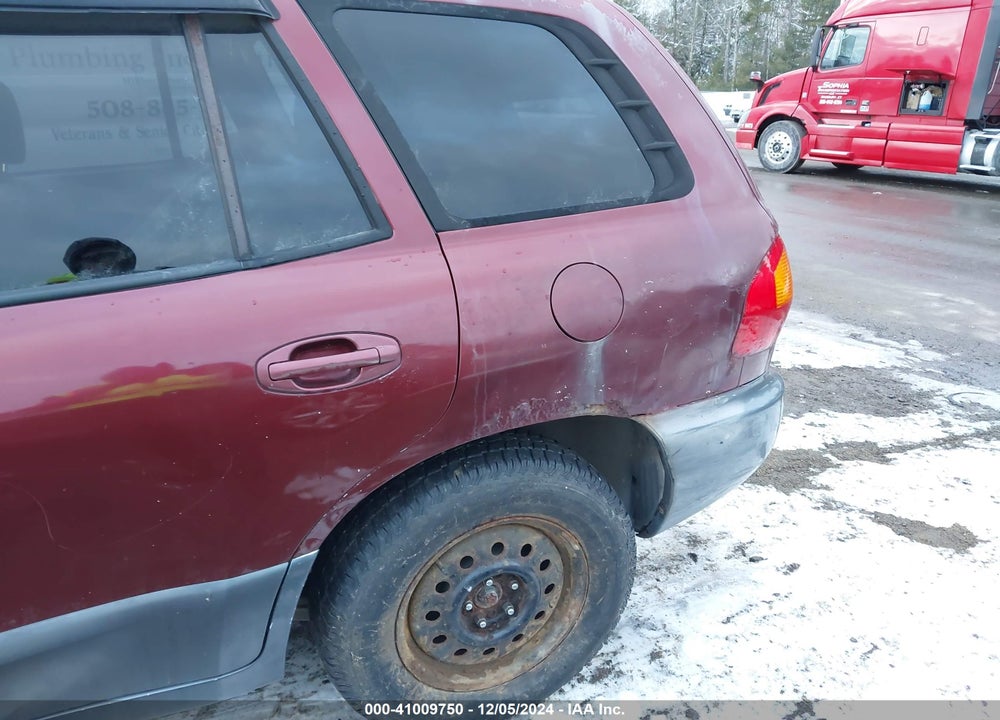 2004 HYUNDAI SANTA FE VIN: KM8SC73D44U736487