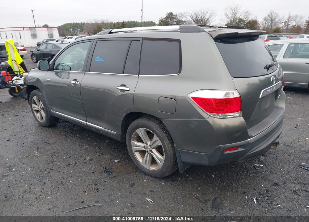 2011 TOYOTA HIGHLANDER LIMITED V6 VIN: 5TDDK3EH5BS081105