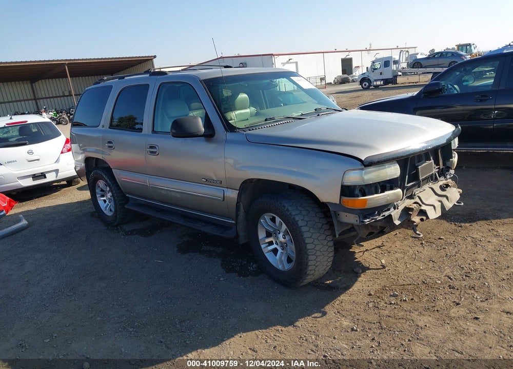 2001 CHEVROLET TAHOE LT VIN: 1GNEK13T31R134484