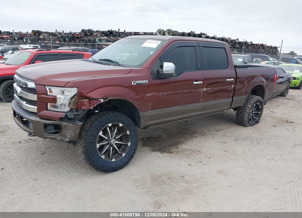 2016 FORD F150 VIN: 1FTFW1EF2GFA97561