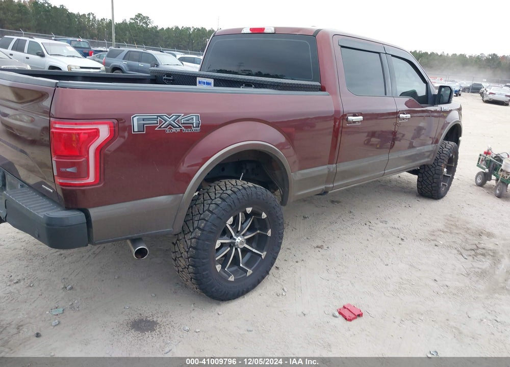 2016 FORD F150 VIN: 1FTFW1EF2GFA97561