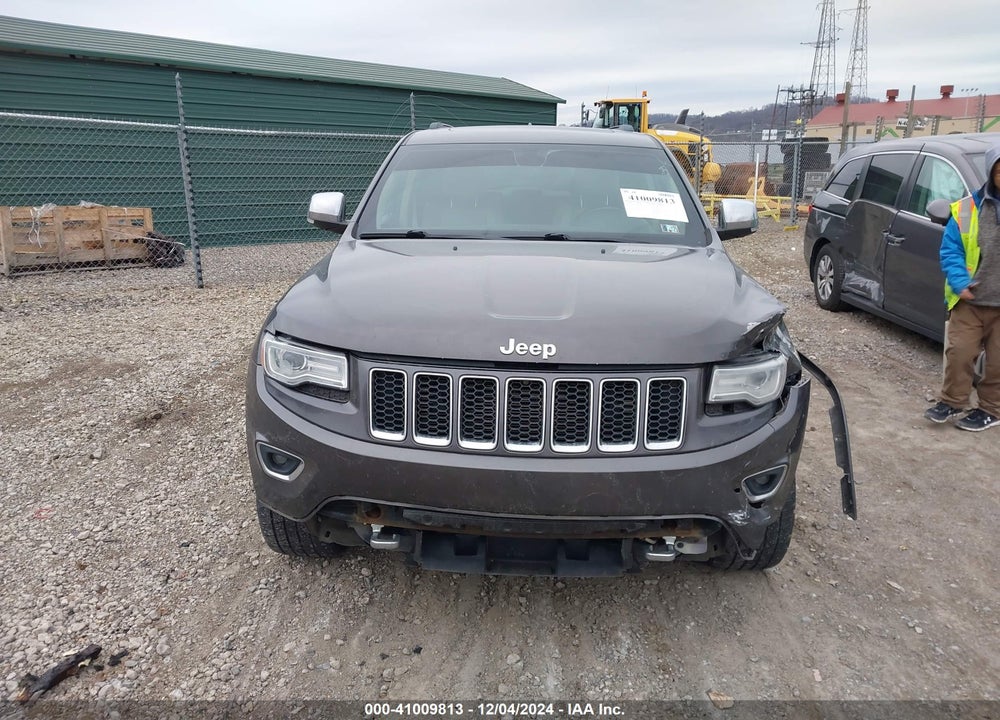 2014 JEEP GRAND CHEROKEE OVERLAND VIN: 1C4RJFCG6EC528731