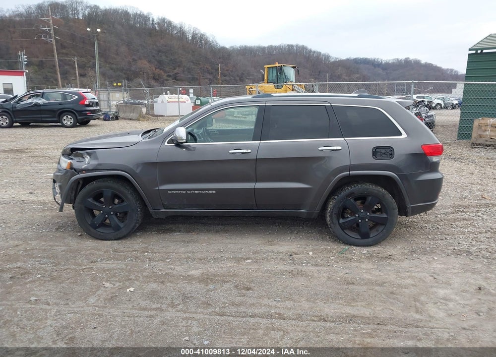 2014 JEEP GRAND CHEROKEE OVERLAND VIN: 1C4RJFCG6EC528731