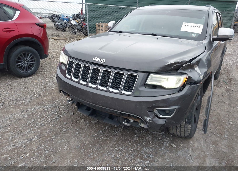 2014 JEEP GRAND CHEROKEE OVERLAND VIN: 1C4RJFCG6EC528731
