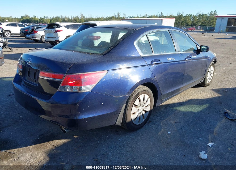 2012 HONDA ACCORD 2.4 LX VIN: 1HGCP2F35CA155746