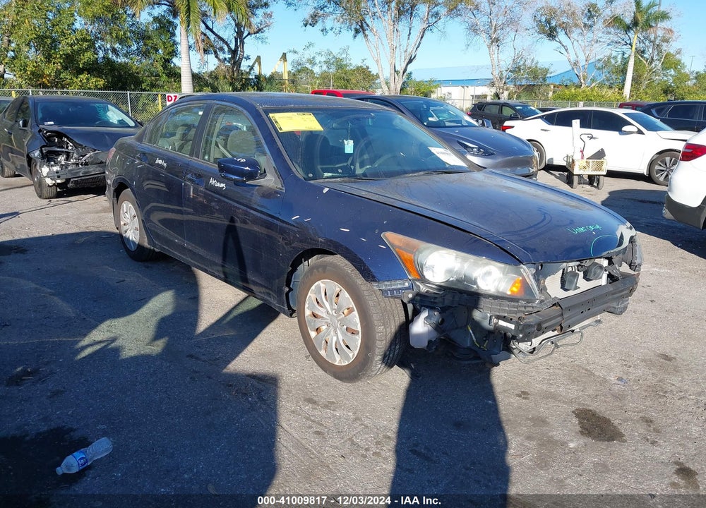 2012 HONDA ACCORD 2.4 LX VIN: 1HGCP2F35CA155746