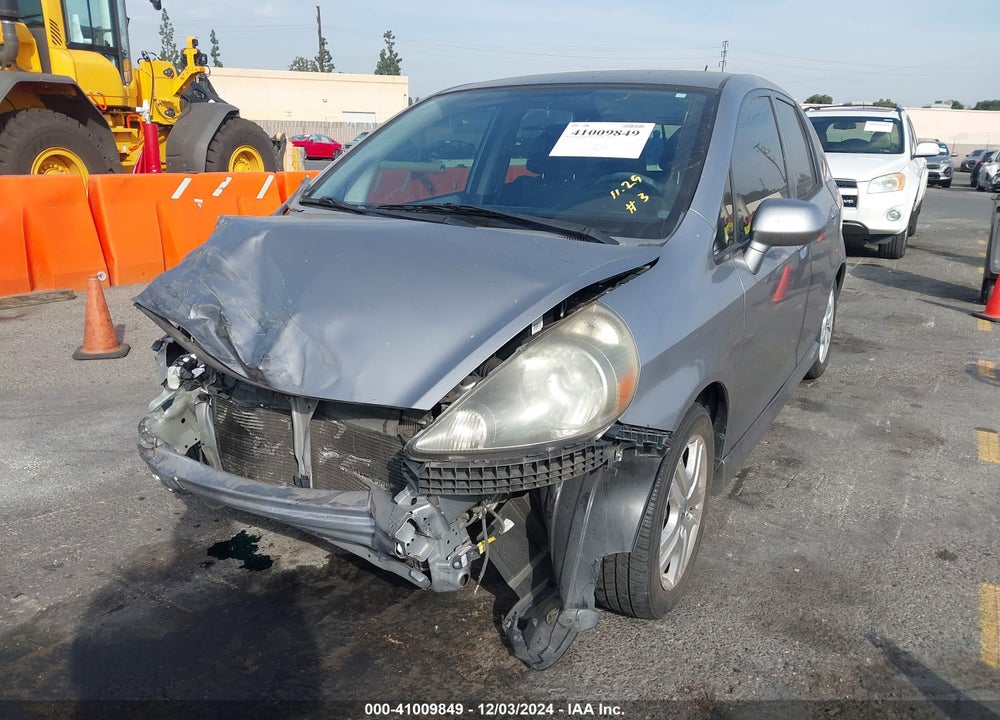 2007 HONDA FIT SPORT VIN: JHMGD38627S042177