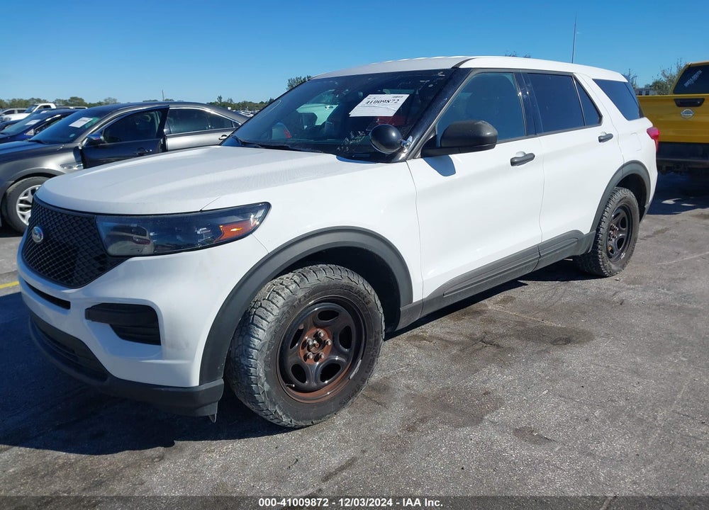 2022 FORD POLICE INTERCEPTOR UTILITY VIN: 1FM5K8AB6NGA42200