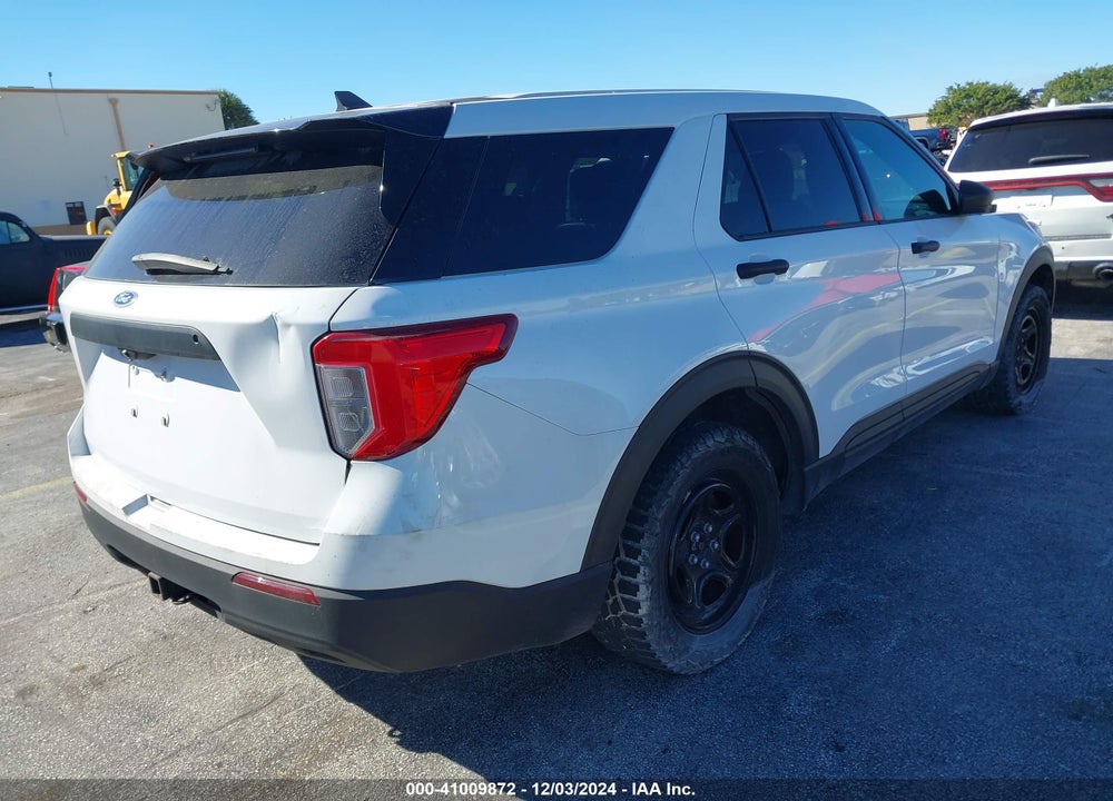 2022 FORD POLICE INTERCEPTOR UTILITY VIN: 1FM5K8AB6NGA42200