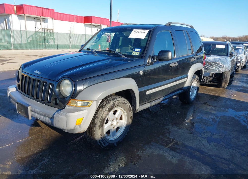 2005 JEEP LIBERTY SPORT VIN: 1J4GL48K55W507140
