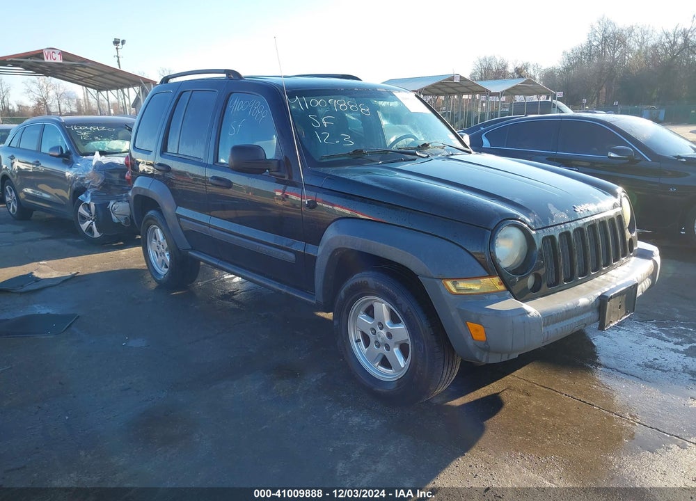 2005 JEEP LIBERTY SPORT VIN: 1J4GL48K55W507140