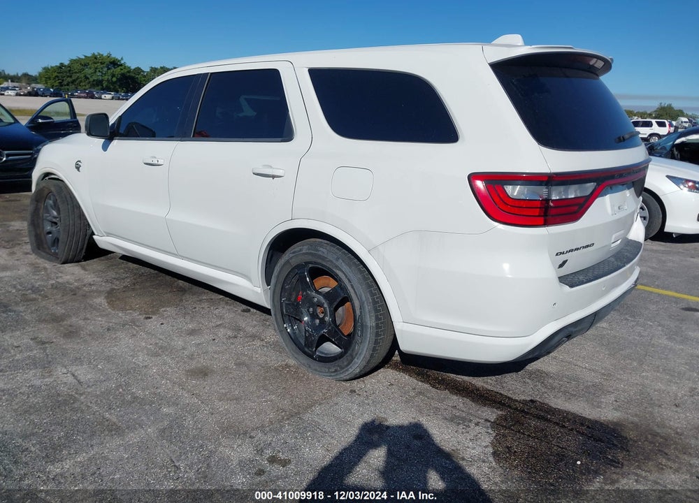 2021 DODGE DURANGO SRT HELLCAT AWD VIN: 1C4SDJH99MC643277