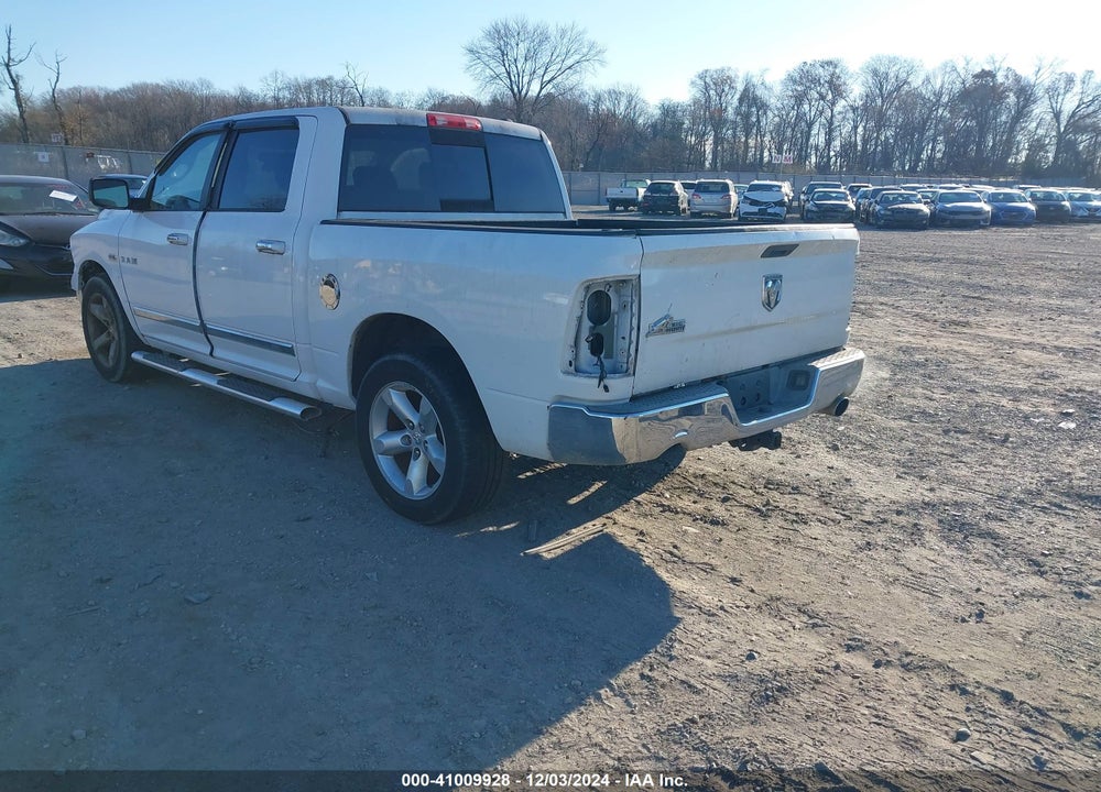 2010 DODGE RAM 1500 SLT/SPORT/TRX VIN: 1D7RB1CT4AS179782
