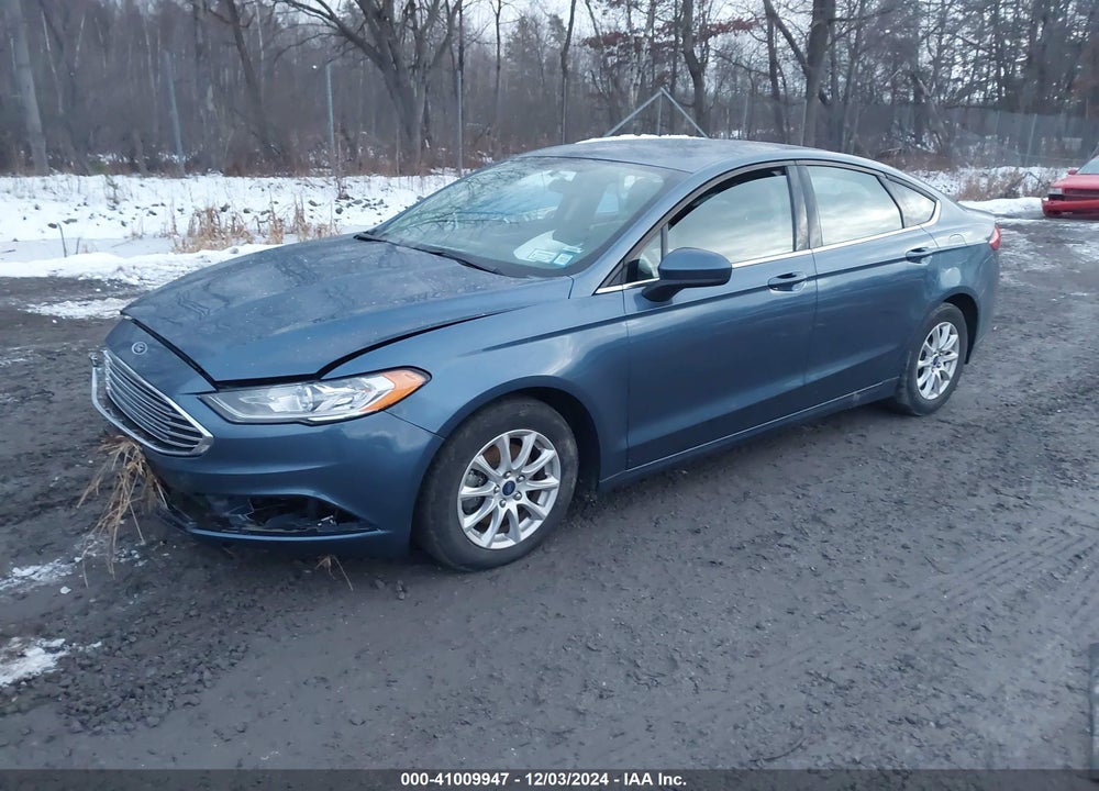 2018 FORD FUSION S VIN: 3FA6P0G78JR275874