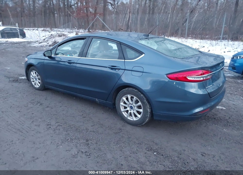 2018 FORD FUSION S VIN: 3FA6P0G78JR275874