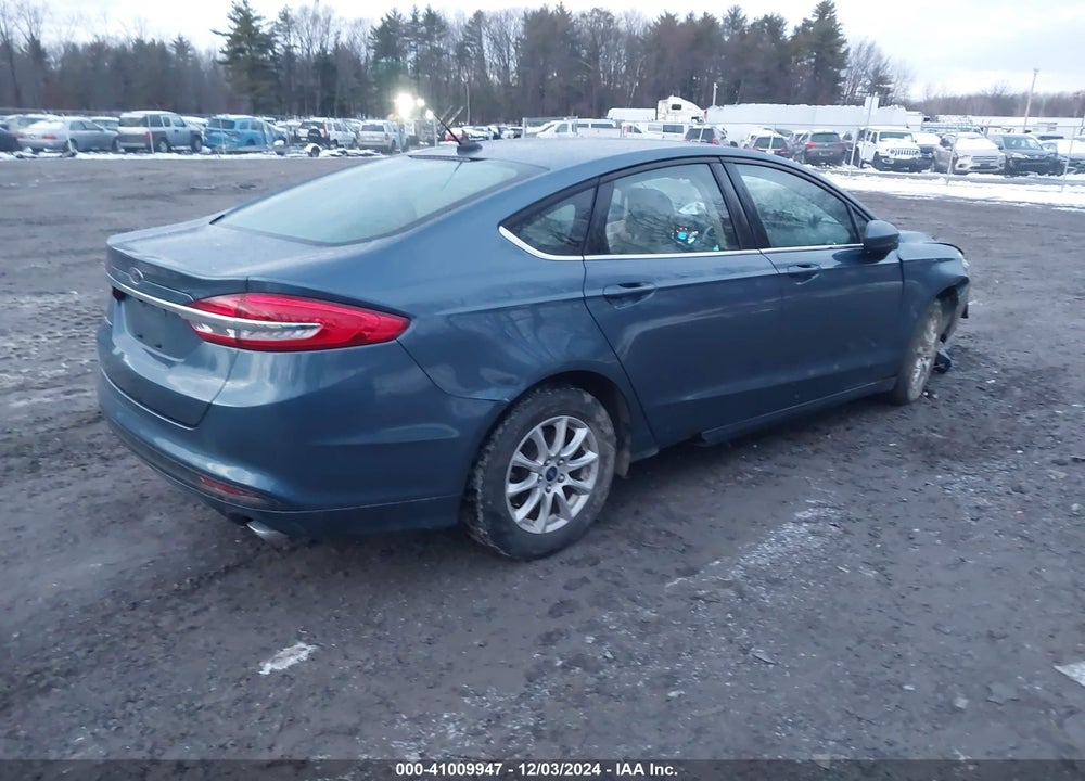 2018 FORD FUSION S VIN: 3FA6P0G78JR275874