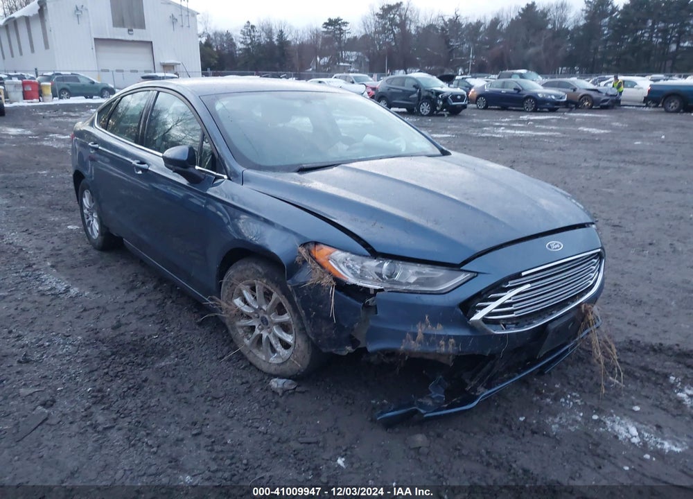 2018 FORD FUSION S VIN: 3FA6P0G78JR275874