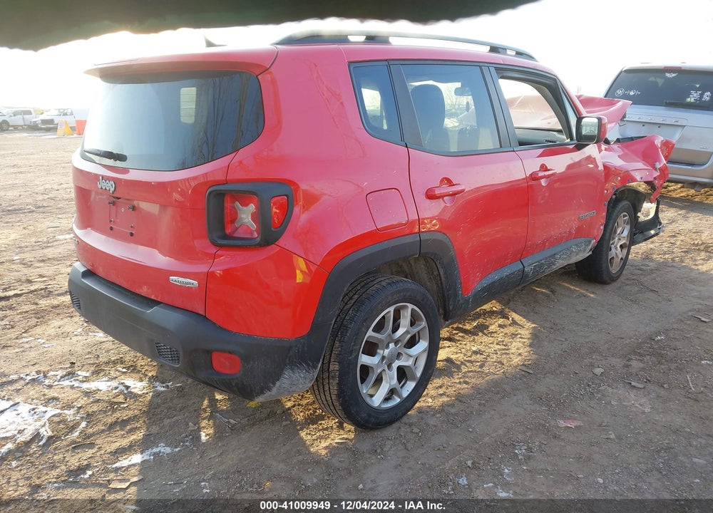 2015 JEEP RENEGADE LATITUDE VIN: ZACCJBBT8FPB29524