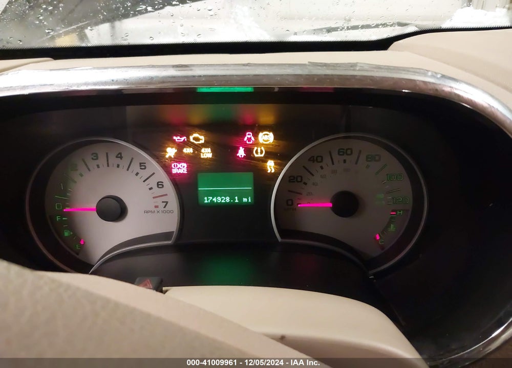 2007 FORD EXPLORER EDDIE BAUER VIN: 1FMEU74E57UB67350