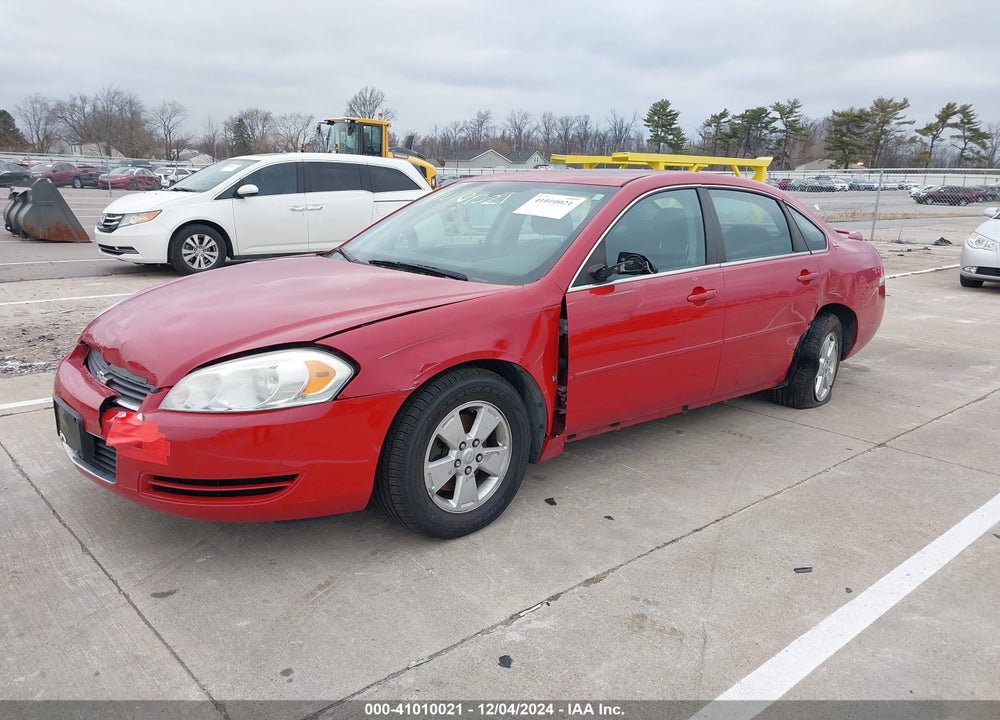 2008 CHEVROLET IMPALA LT VIN: 2G1WT58NX81227915