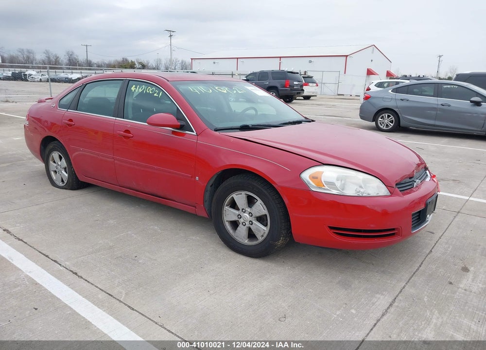 2008 CHEVROLET IMPALA LT VIN: 2G1WT58NX81227915