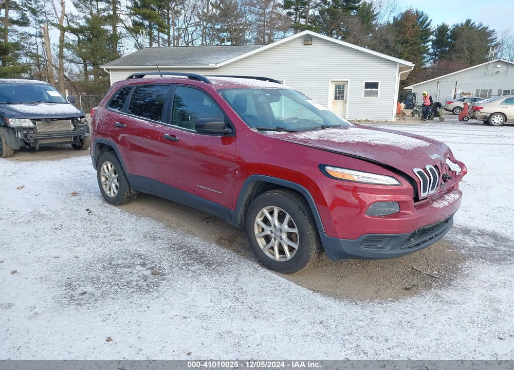 2016 JEEP CHEROKEE SPORT VIN: 1C4PJMABXGW225861
