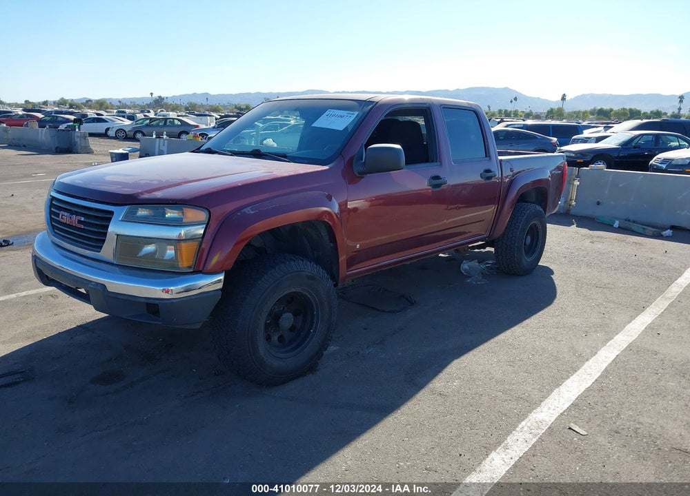 2007 GMC CANYON SLE2 VIN: 1GTDT13E378198610