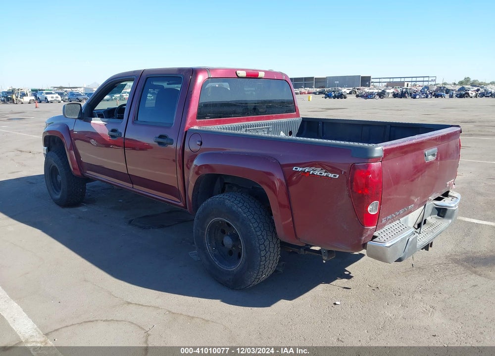 2007 GMC CANYON SLE2 VIN: 1GTDT13E378198610