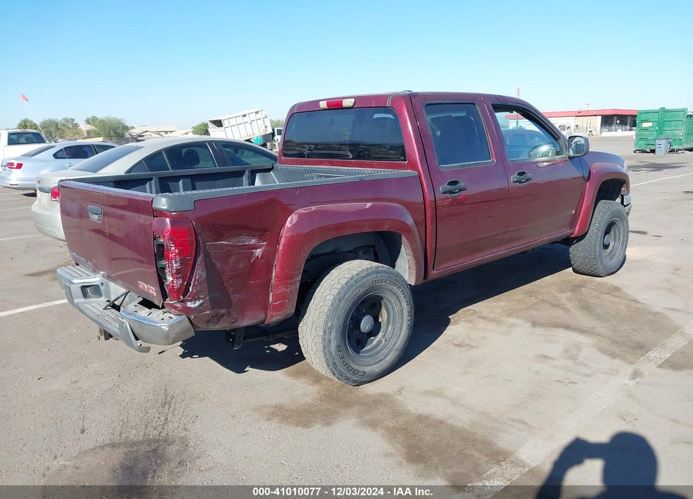 2007 GMC CANYON SLE2 VIN: 1GTDT13E378198610