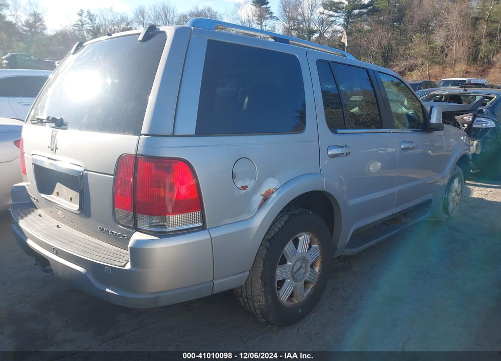2003 LINCOLN AVIATOR VIN: 5LMEU78H83ZJ00420