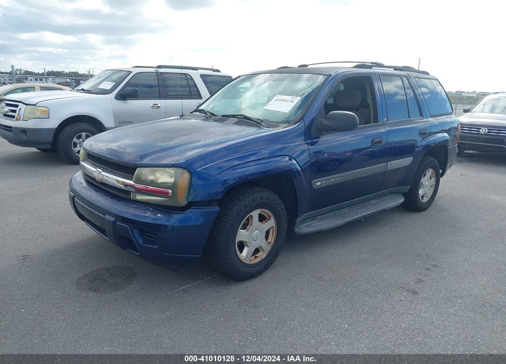 2003 CHEVROLET TRAILBLAZER LS VIN: 1GNDS13S932303017