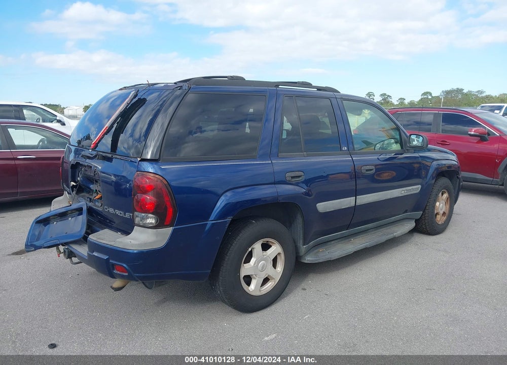 2003 CHEVROLET TRAILBLAZER LS VIN: 1GNDS13S932303017