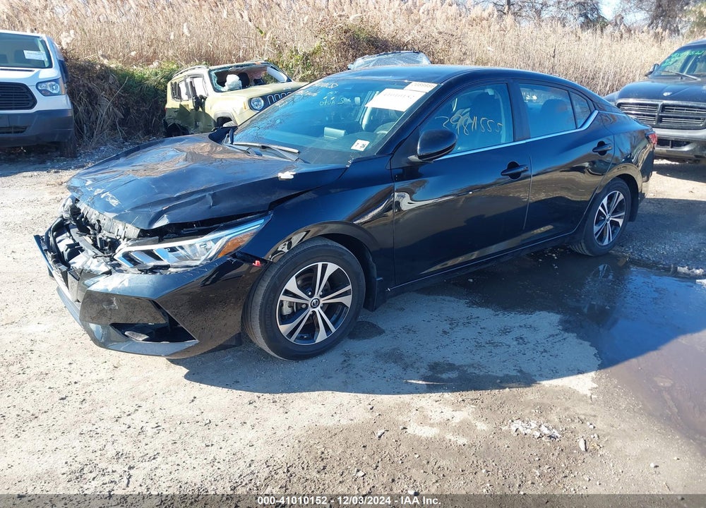 2021 NISSAN SENTRA SV XTRONIC CVT VIN: 3N1AB8CV9MY264837